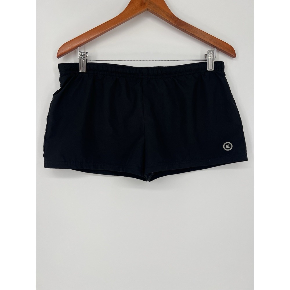 Etonic Mens Black Performance Athletic Running Shorts Size S